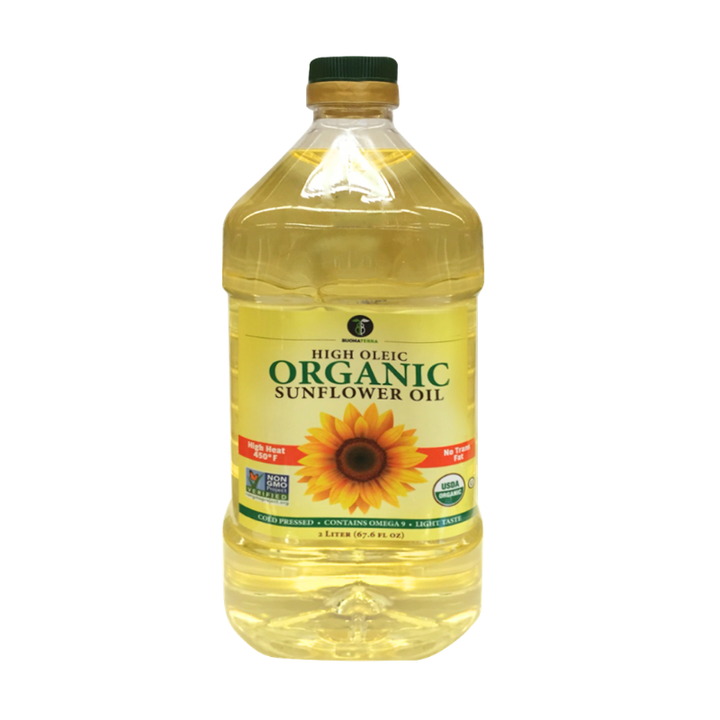 Buona Terra Organic Sunflower Oil 2 Ltr