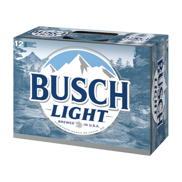 Busch Light 12 Pk 12 oz Cans