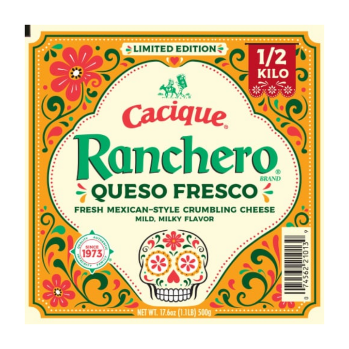Cacique Ranchero Queso Fresco 1/2 Kilo