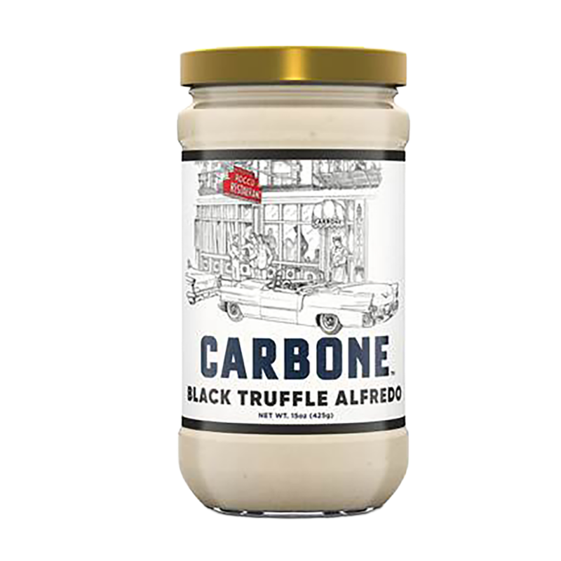 Carbone Mac N Cheese Black Truffle Alfredo Sauce 15 oz