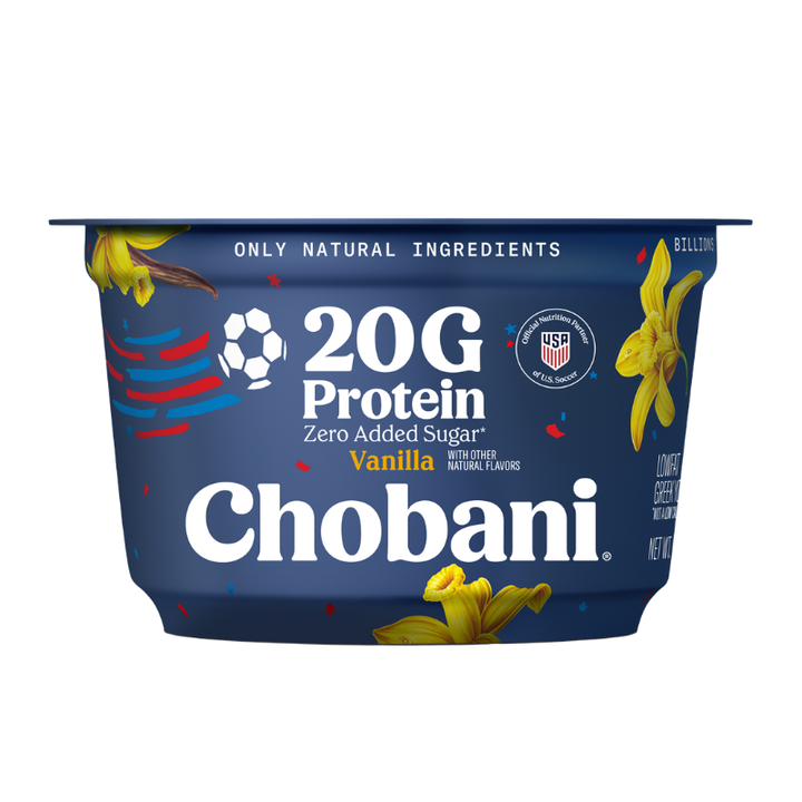 Chobani 20 Gram Protein Yogurt Cups 6.7 oz