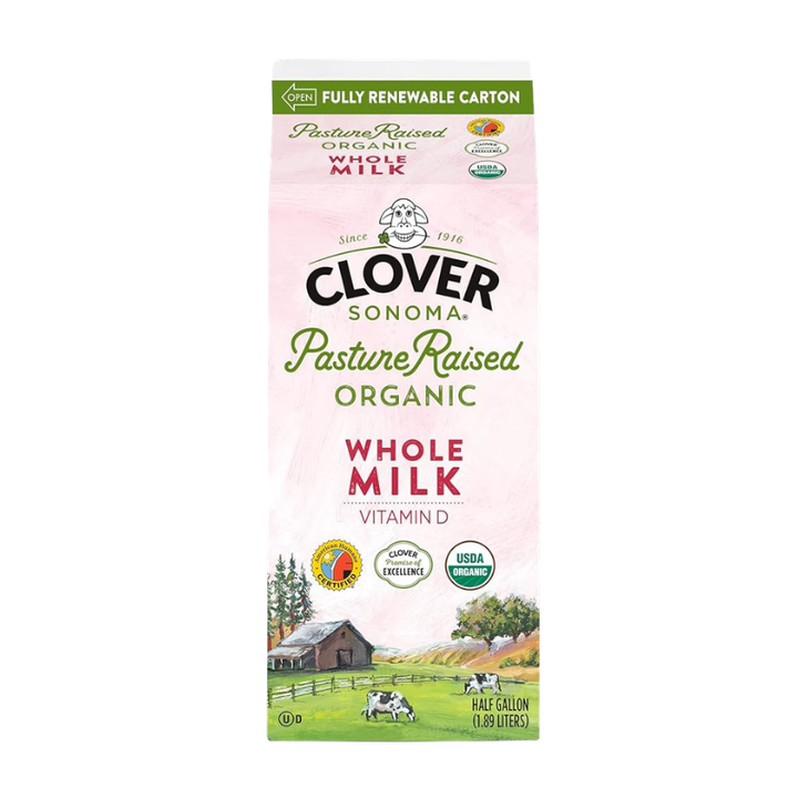 Clover Organic Milk 64 oz