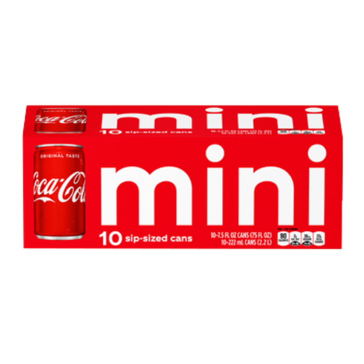 Coca Cola Soda 10 Pk 