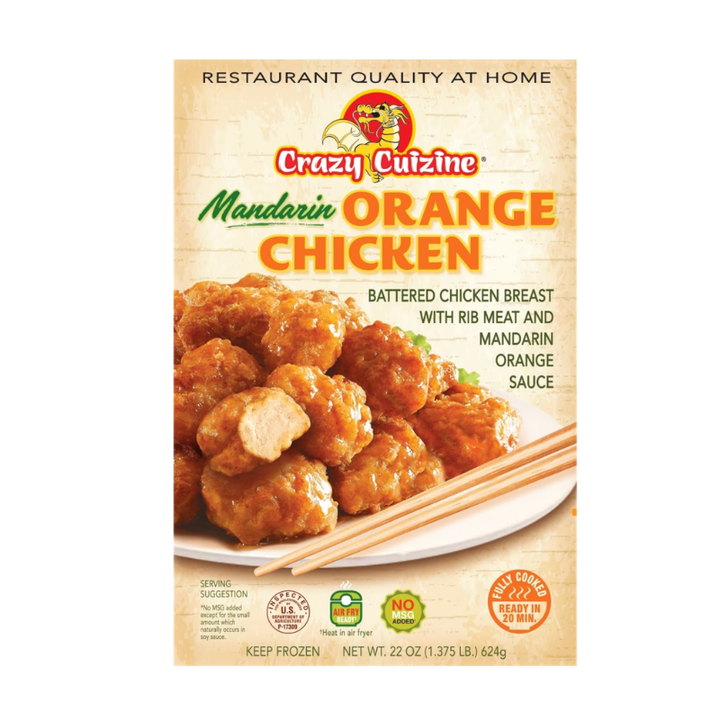 Crazy Cuisine Mandarin Orange Chicken 22 oz