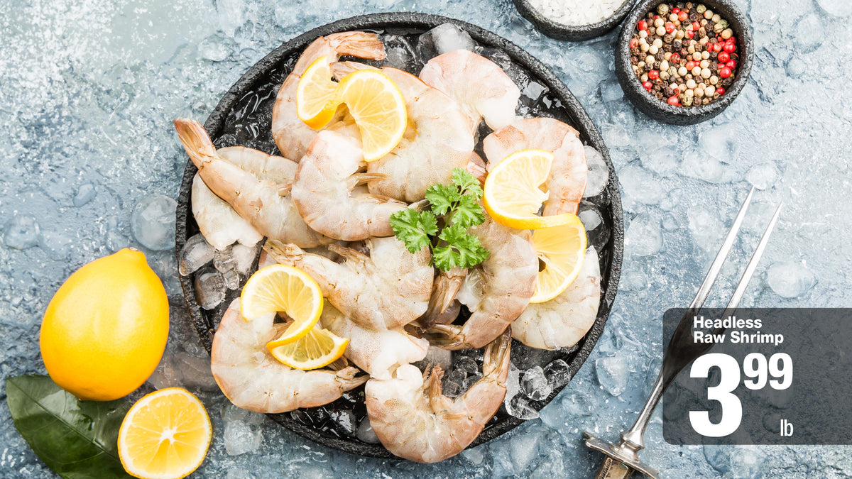 Weekly meat and seafood specials at Super King Markets