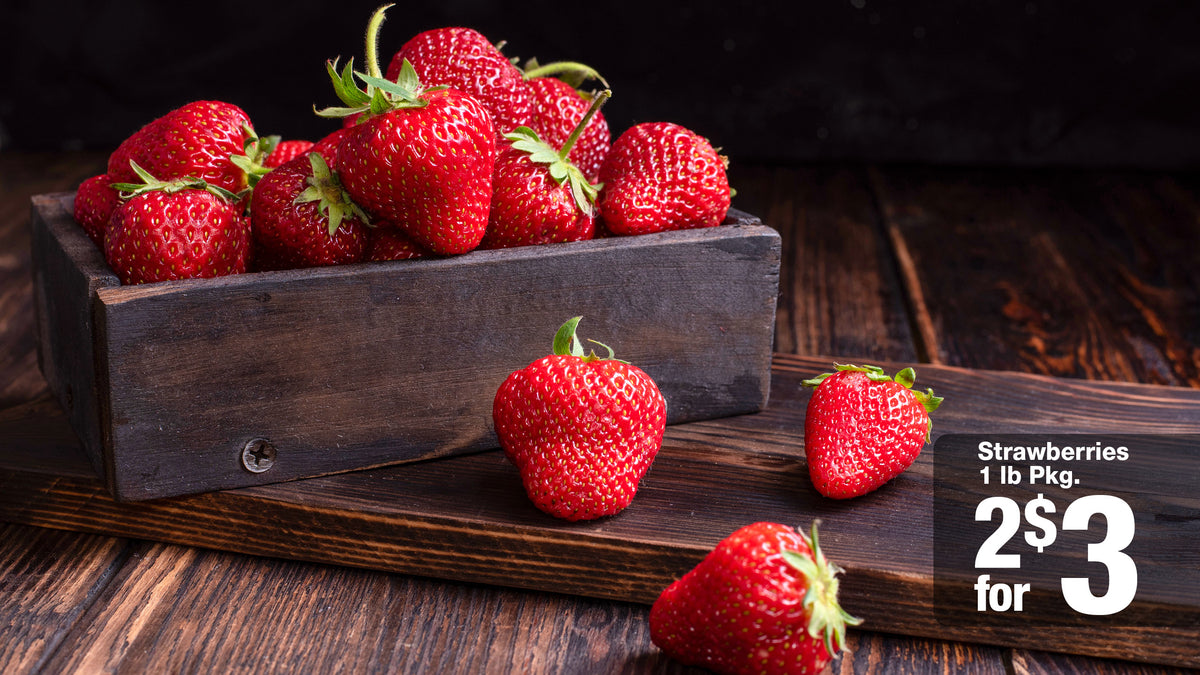 Weekly fresh produce specials at Super King Markets