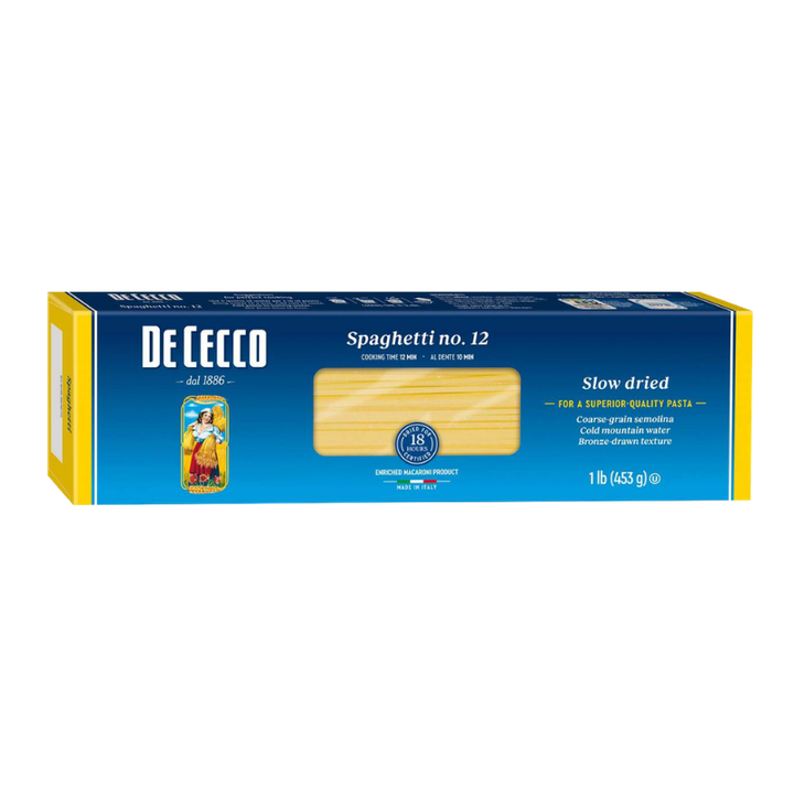 De Cecco Spaghetti No-12 16 oz