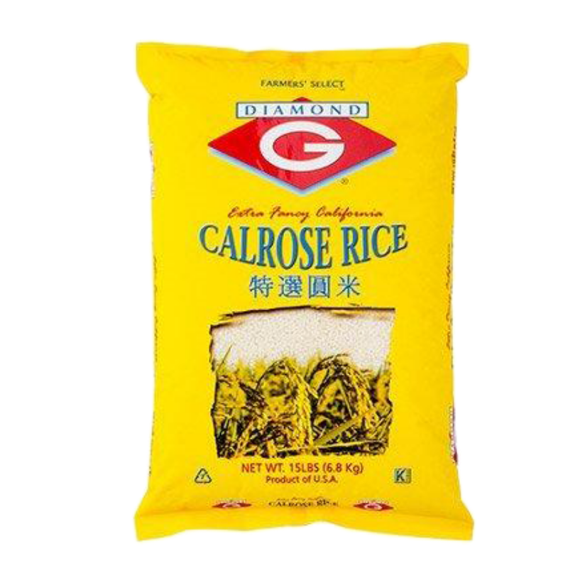 Diamond G Calrose Rice 15 lb