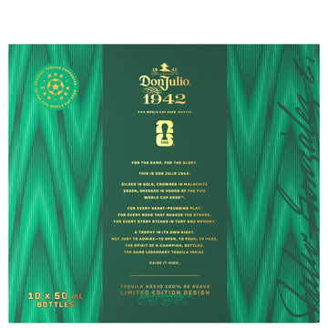 Don Julio Anejo 1942 FIFA World Cup 2026 Limited Edition Tequila 10pk/50ml — view 4