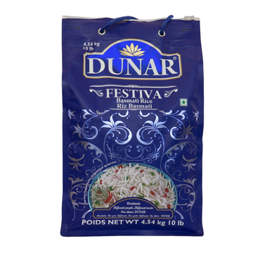 Dunar Festiva Pusa Basmati Rice 10 lb