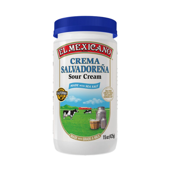 El Mexicano Crema Salvadorena 15 oz