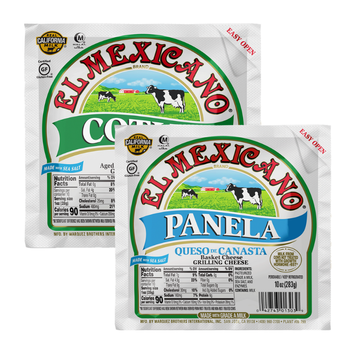 El Mexicano Queso Panela, Oaxaca, or Cotija 10 oz