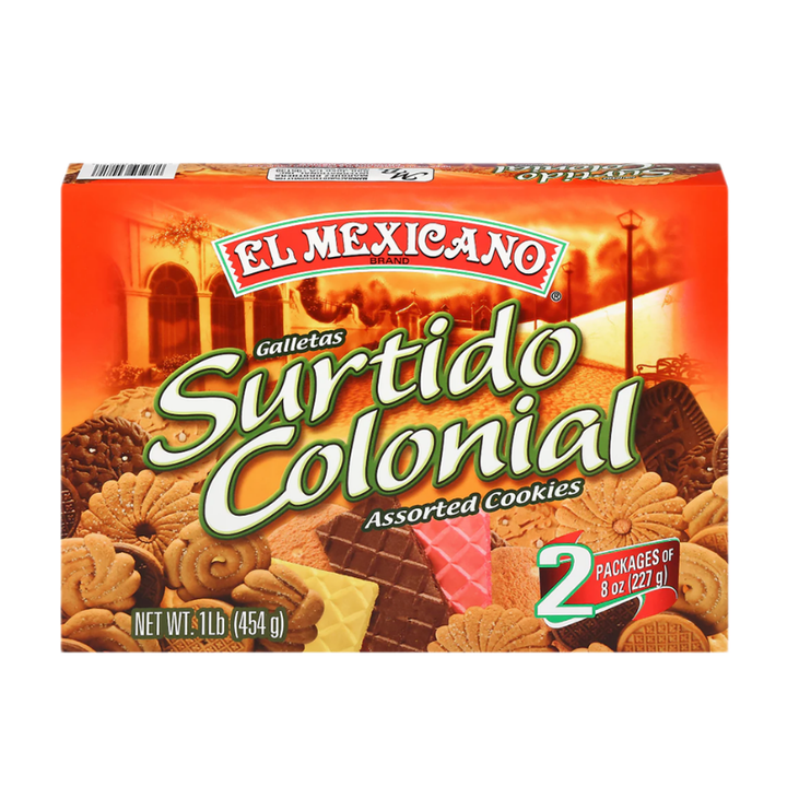 El Mexicano Surtido Colonial Cookies 16 oz