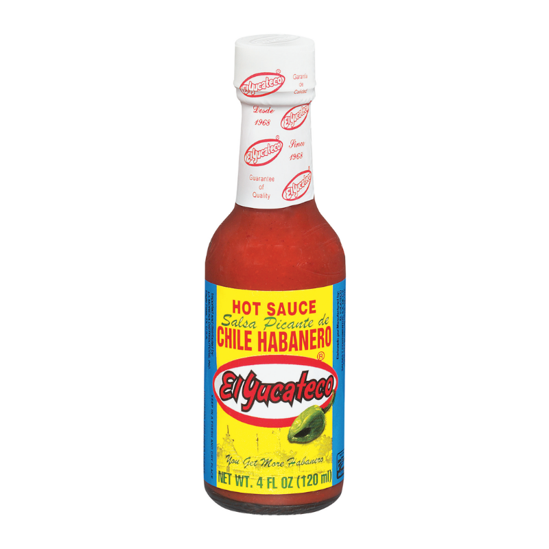 El Yucateco Red Habanero Sauce 4 oz