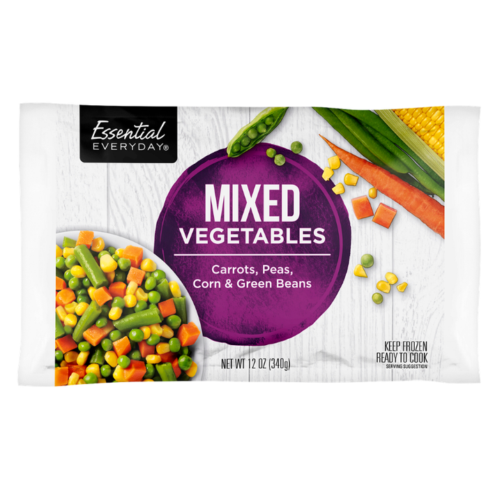 Everyday Essential Frozen Mixed Vegetables 12 oz 