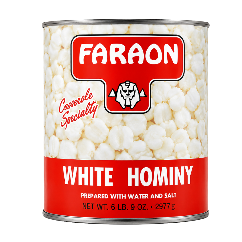 Faraon White Hominy 105 oz