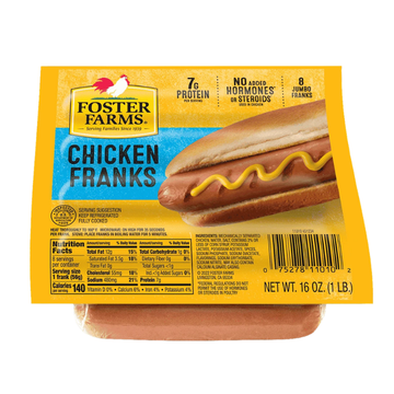 Foster Farms Chicken Franks 16 oz