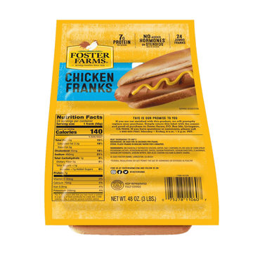 Foster Farms Chicken Franks 3 lb