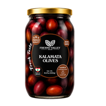 Fresno Valley Kalamata Black Olives 1000 Grams