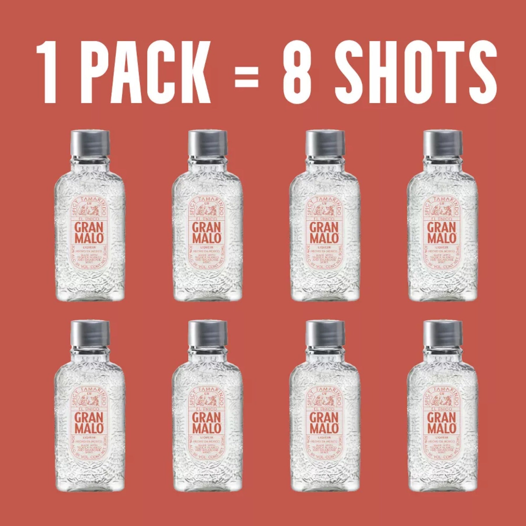 Gran Malo Tamarind Tequila 8pk 50ml — view 3