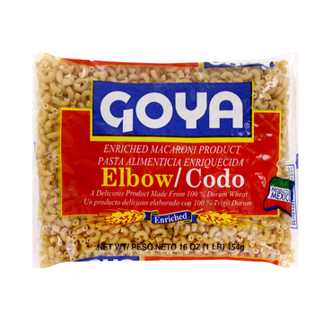 Goya Pasta Elbow 16 oz