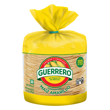 Guerrero Corn Tortilla Yellow 80 ct 