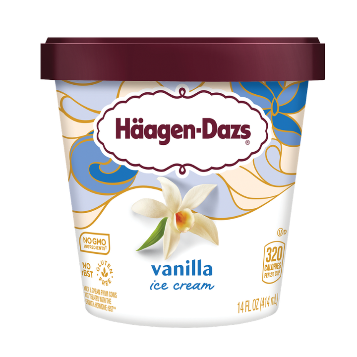 Haagen Dazs Ice Cream Cups 14 oz