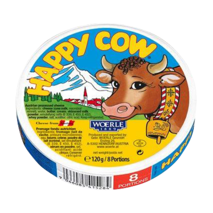Happy Cow Cheese Wedges 4.9 oz