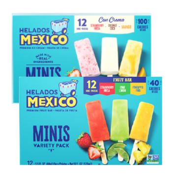 Helados Mexico MINI Bars 12-pk