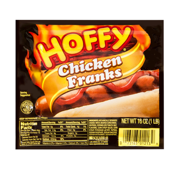 Hoffy Chicken Franks 16 oz
