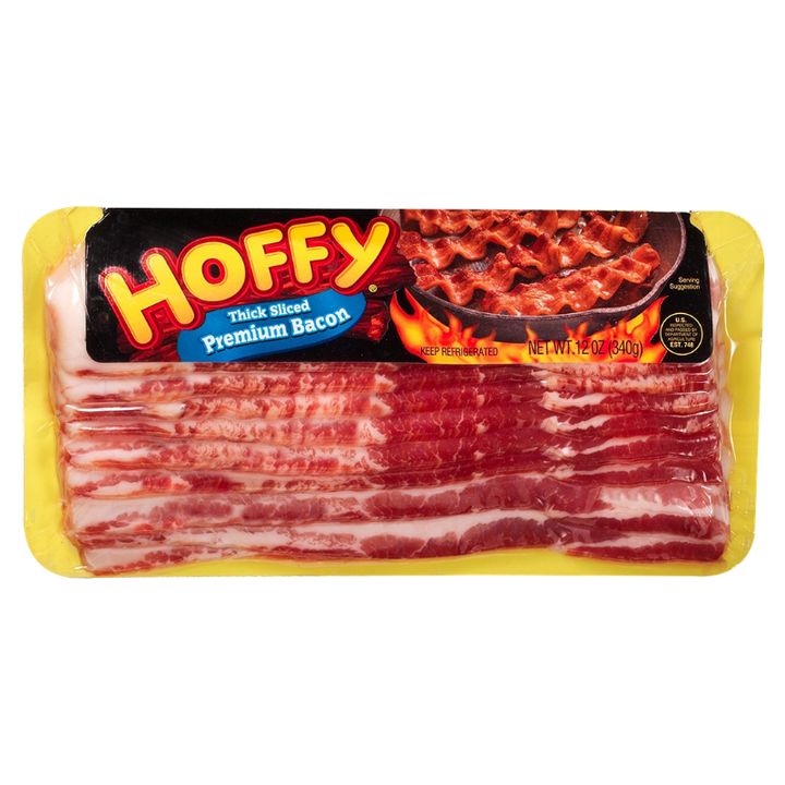 Hoffy Premium Thick Cut Bacon 12 oz