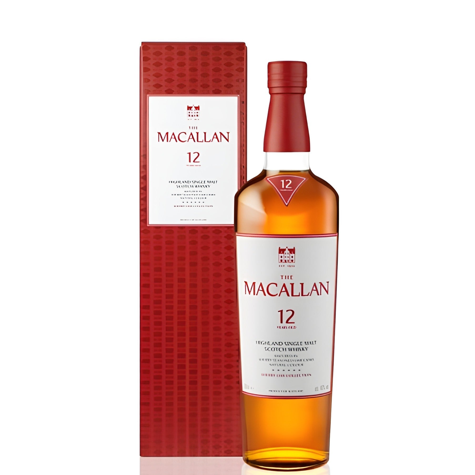 The Macallan Sherry Oak 12 Yr Single Malt Scotch Whisky 750ml