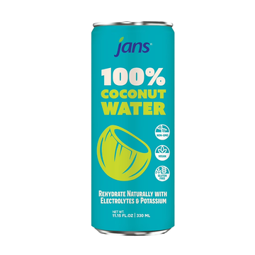 Jans 100% Coconut Water 11.15 oz