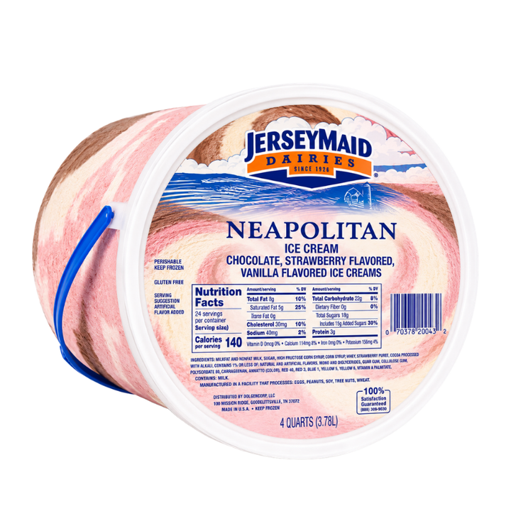 Jersey Maid Ice Cream 4 qt