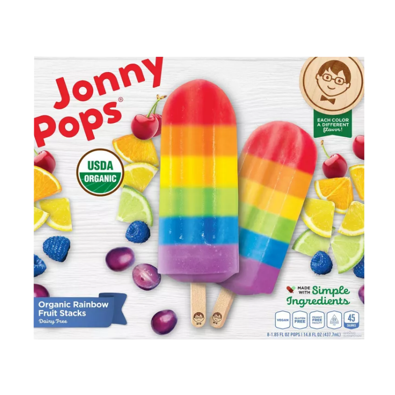 JonnyPops Water Pops 6.72-14.8 oz Selected Varieties — dairy case at Super King Markets