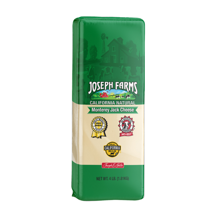 Joseph Farms Cheese Block 4 lb