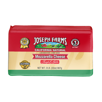 Joseph Farms Mozzarella Cheese 2 lb