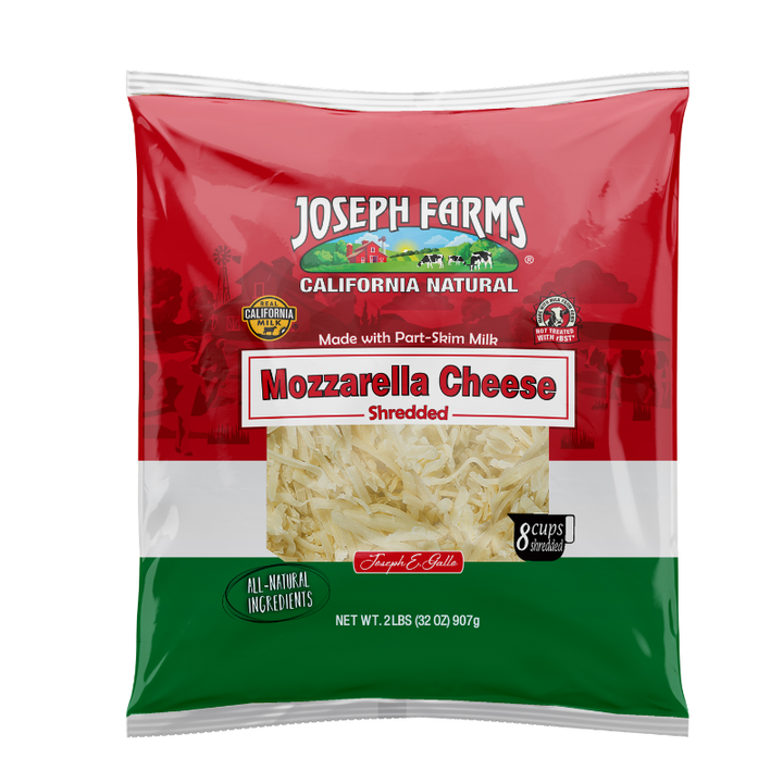 Joseph Farms Mozzarella Shredded Cheese 2 lb