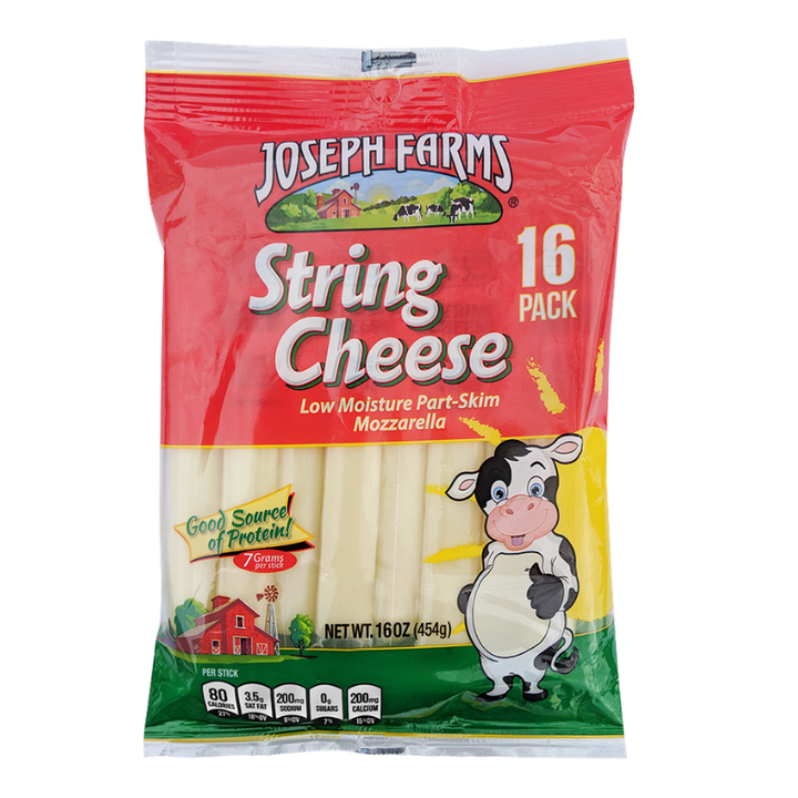 Joseph Farms String Cheese 16 oz