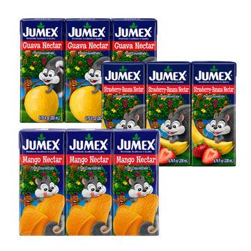 Jumex Mango, Guava or Strawberry Banana Nectar Minis 3 Pk