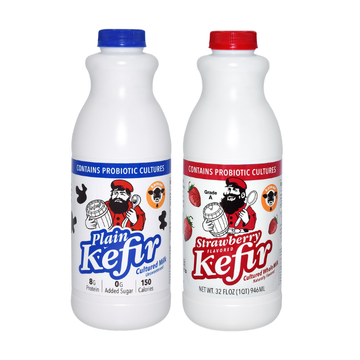 Karoun Kefir Drinks Plain or Strawberry 32 oz