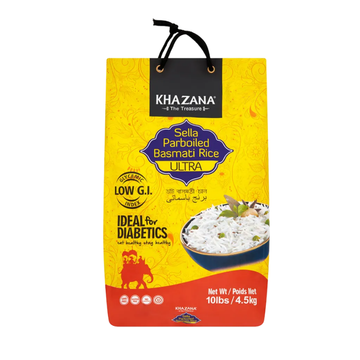 Khazana Sella Basmati Rice 10 lb