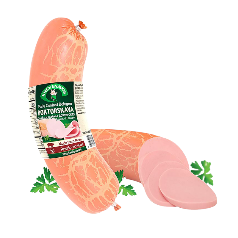 Krekenavos Doktorskie Pork Bologna 24.7 oz