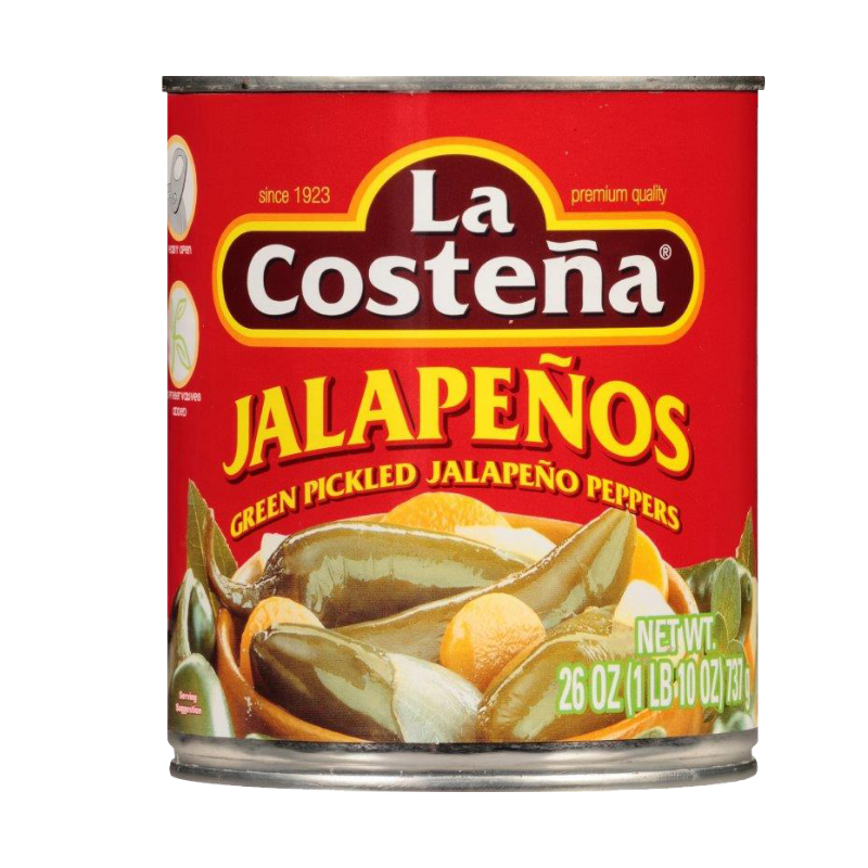 La Costeña Whole Jalapeños 26 oz