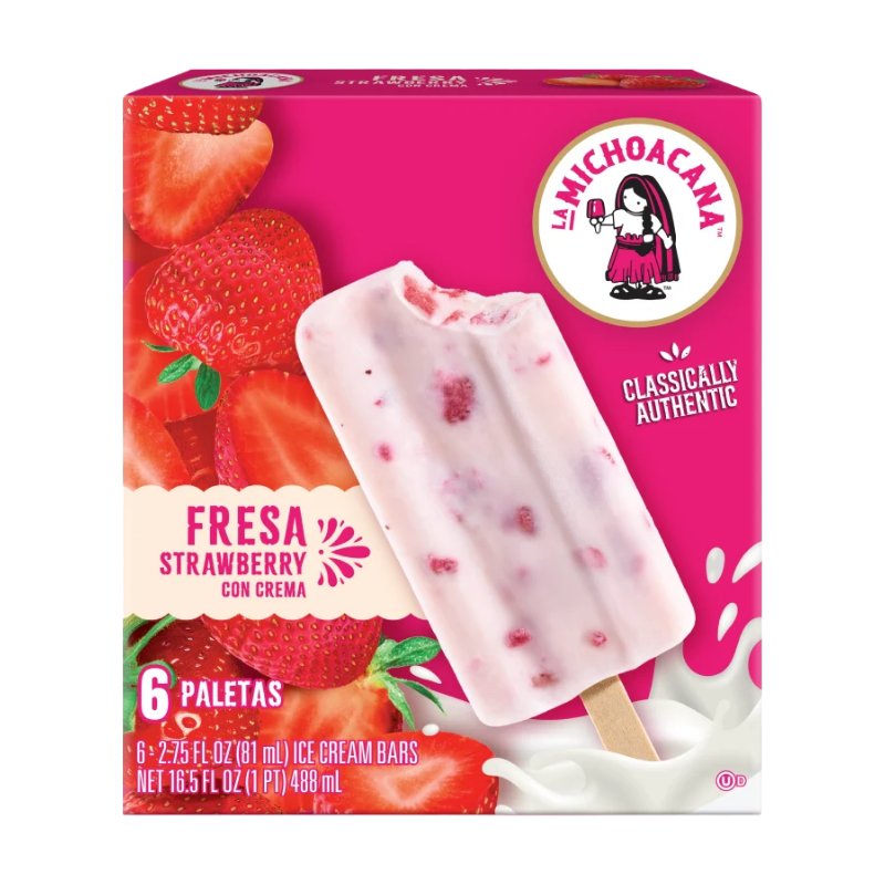 La Michoacana Ice Cream Bars 6 ct