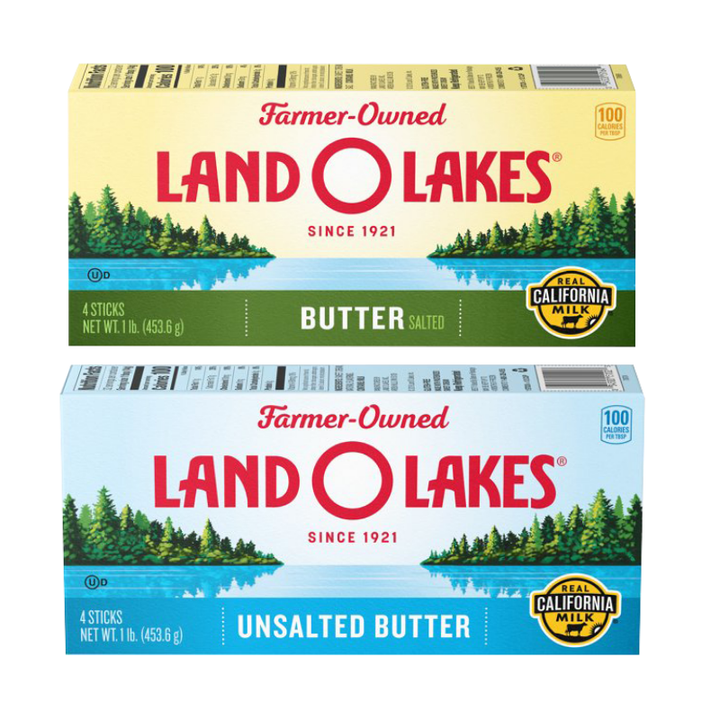 Land O Lakes Salted/Unsalted Butter Quarters 16 oz