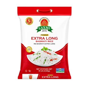Laxmi Extra Long Basmati Rice 10 lb