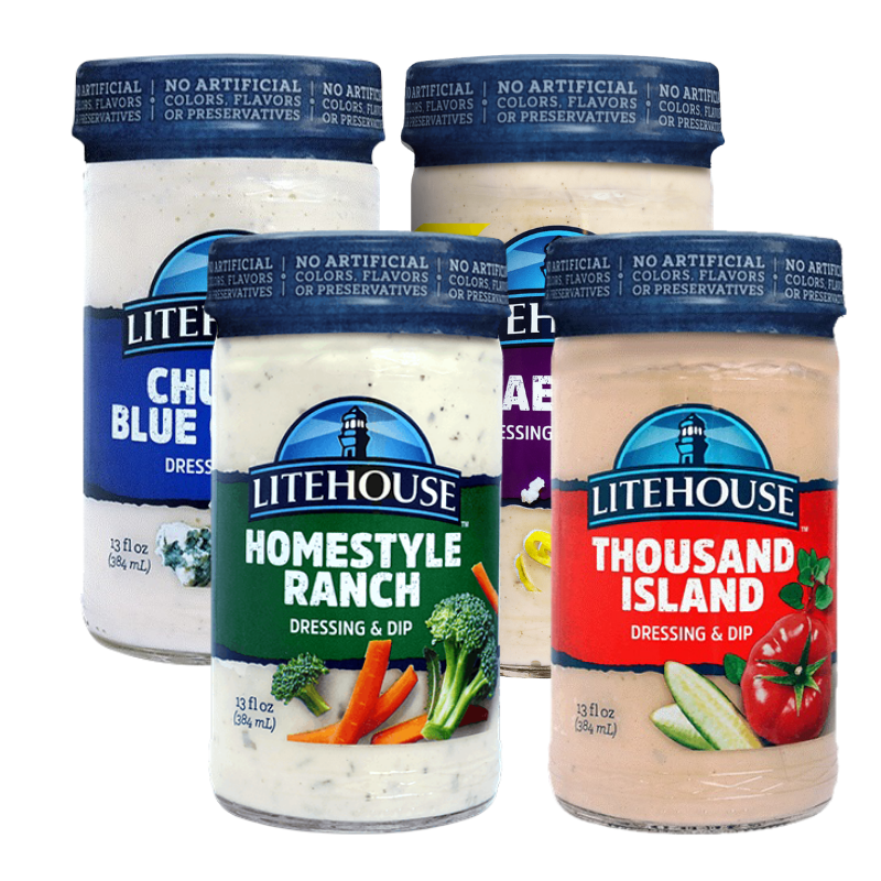 Litehouse Dressings 13 oz Selected Varieties