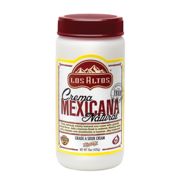Los Altos Crema Mexicana 15 oz