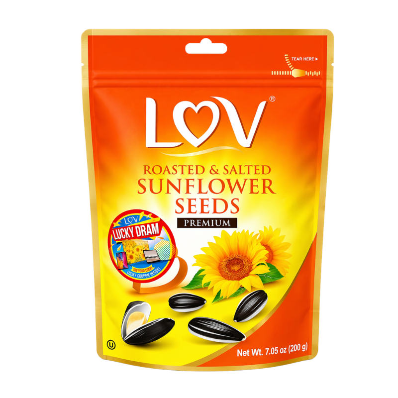 Lov Sunflower Seeds 200 Grams